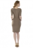 Robe de grossesse Cannelle taupe